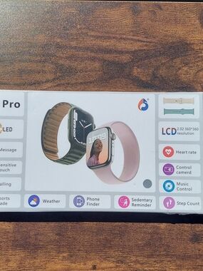 Smartwatch Pro S9 NWT Athleisure Office Athletic Gym Streetwear